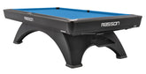 Rasson Ox II pool table in Black Fluorocarbon