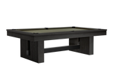 American Heritage Vancouver 8' Pool Table — Black Ash finish