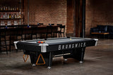Black Wolf Pro 9' Pool Table