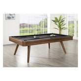 Elton 8' Pool Table in Walnut
