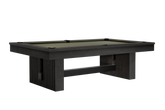 American Heritage Vancouver 8' Pool Table — Natural Ash & Black Ash finish
