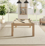Penelope Sonora Pine pool table corner pocket