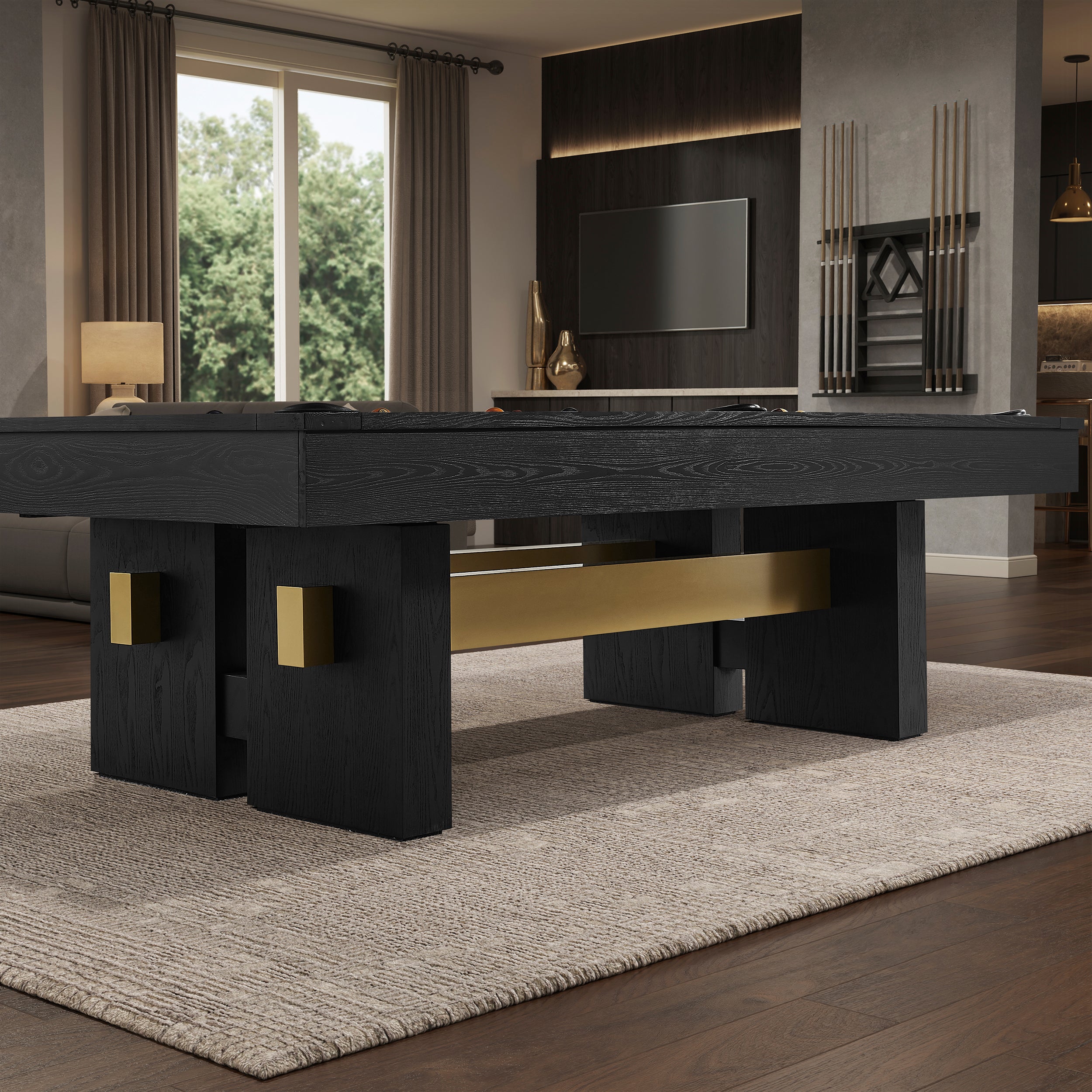 Nova pool table detail