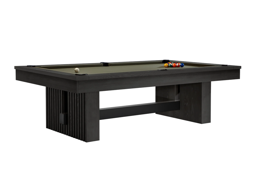 American Heritage Vancouver 8' Pool Table — Black Ash finish