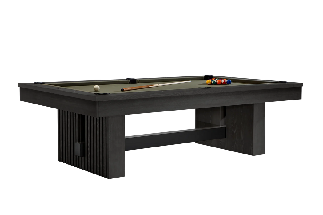 American Heritage Vancouver 8' Pool Table — Black Ash finish