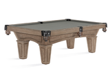 Allenton 8' Pool Table with Tapered Leg — Driftwood finish
