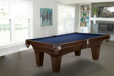 Allenton 8' Pool Table with Tapered Leg — Espresso finish