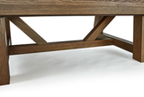 Botanic Rustic Dark Brown 8' Billiard & 12' Shuffleboard Table Set