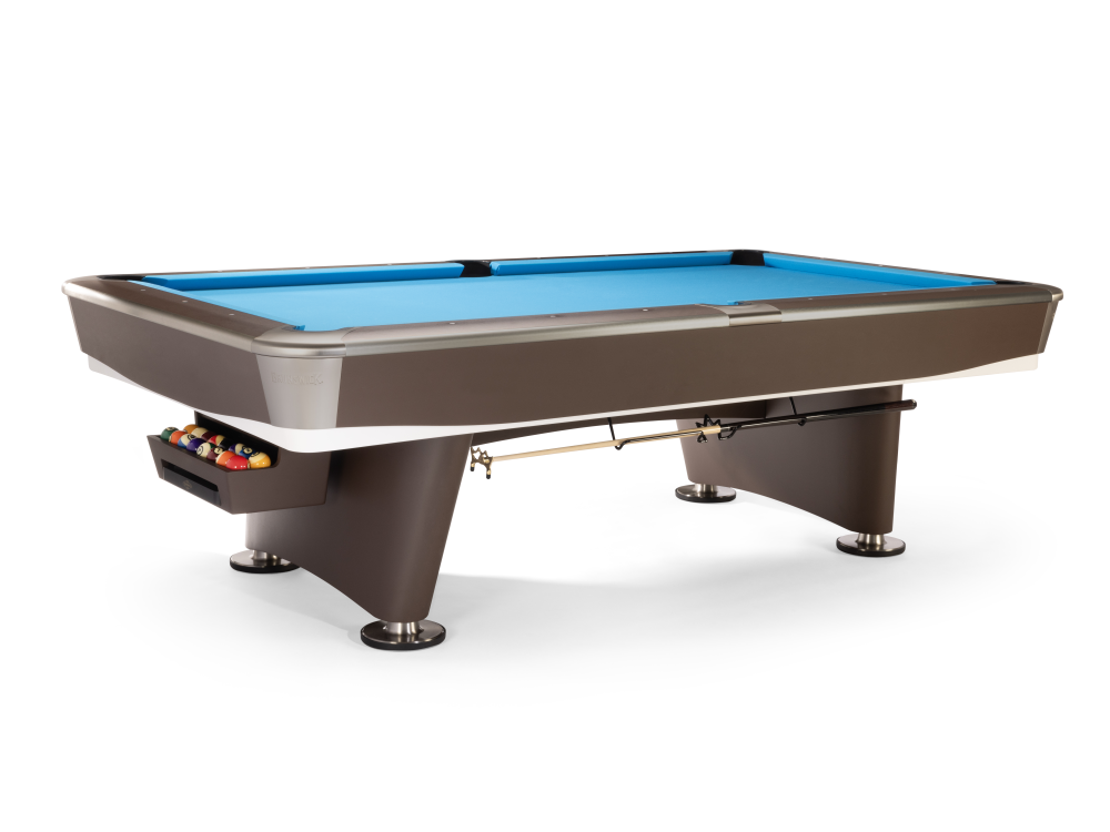Gold Crown VII 8' Pool Table — Classic Brown finish