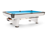 Gold Crown VII 8' Pool Table — Modern White finish