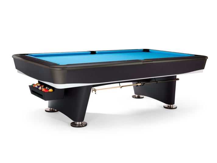 Gold Crown VII 8' Pool Table — Tournament Black finish