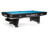 Gold Crown VII 9' Pool Table — Tournament Black finish