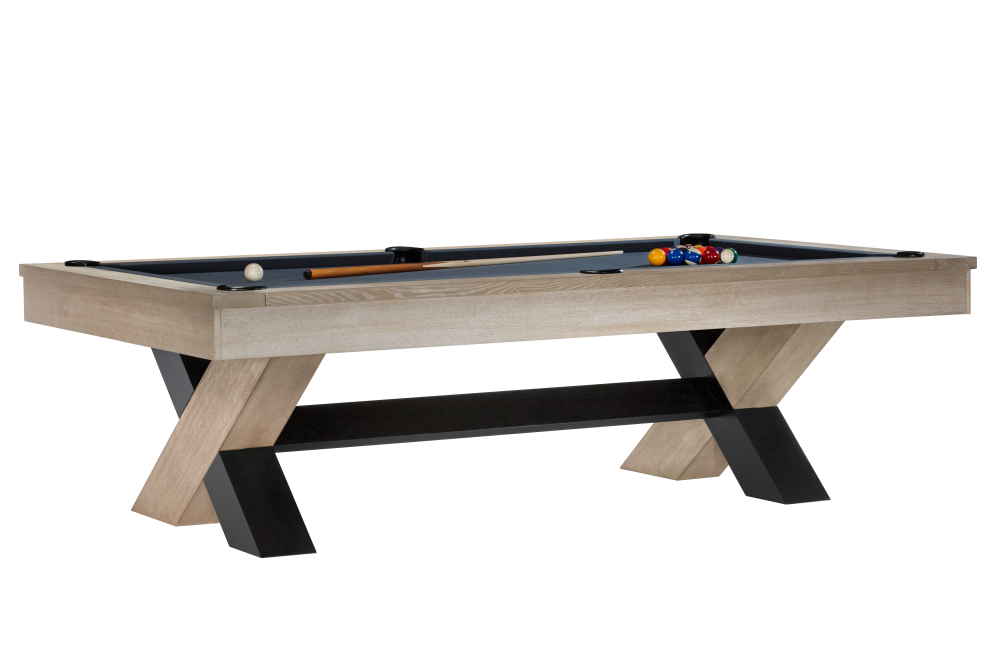 Halifax 8' Pool Table - Natural Ash detail