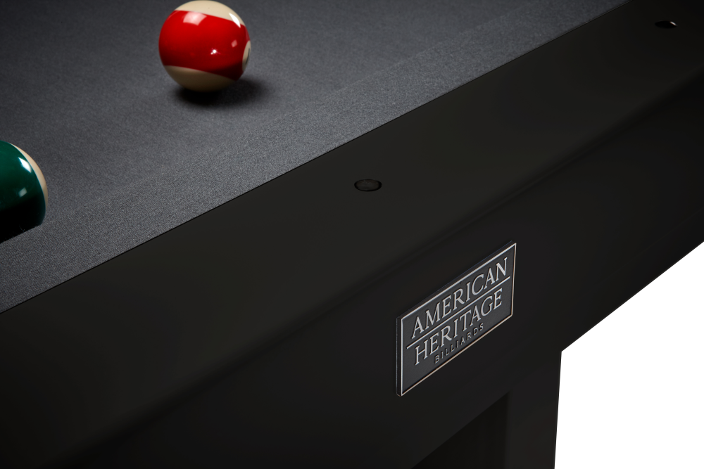 Lanai 8' Outdoor Pool Table — Obsidian Black