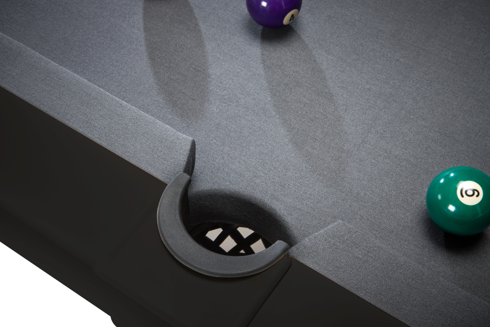 Lanai 8' Outdoor Pool Table — Obsidian Black