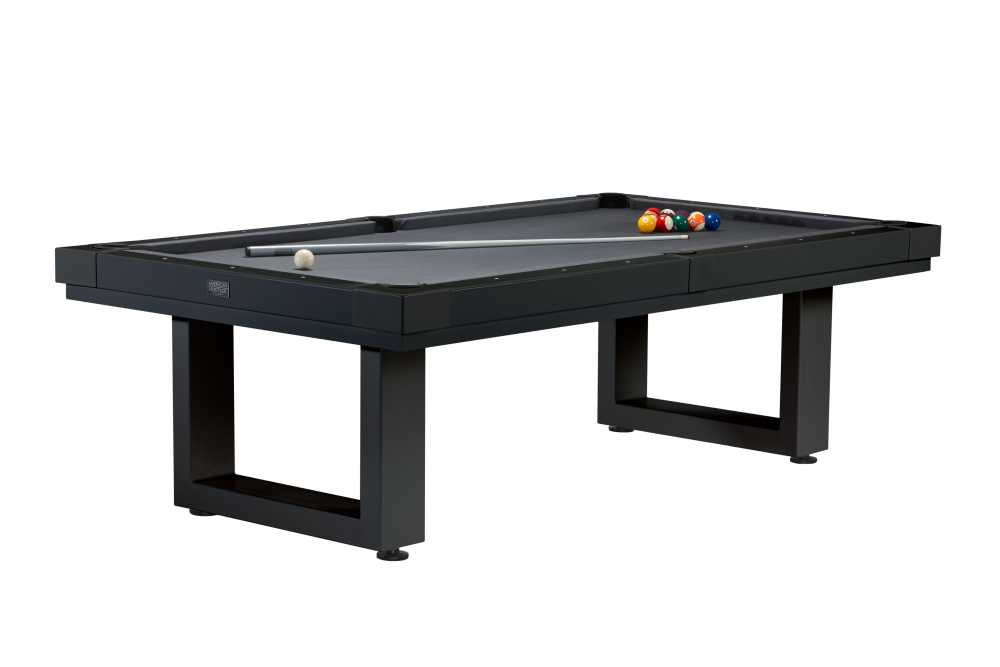 Lanai 8' Outdoor Pool Table — Obsidian Black