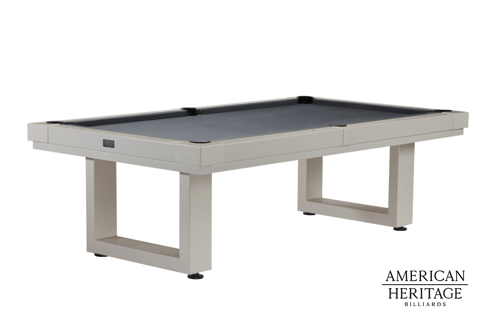 Lanai 8' Outdoor Pool Table — Oyster Grey