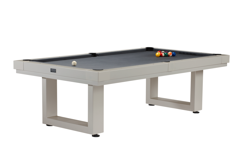 Lanai 8' Outdoor Pool Table — Oyster Grey