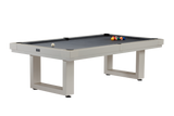 Lanai 8' Outdoor Pool Table — Oyster Grey