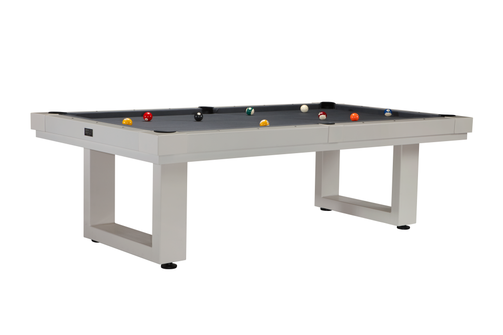Lanai 8' Outdoor Pool Table — Oyster Grey