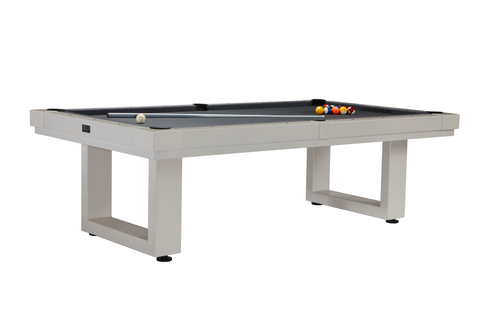 Lanai 8' Outdoor Pool Table — Oyster Grey
