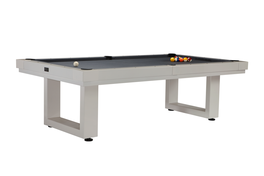 Lanai 8' Outdoor Pool Table — Oyster Grey