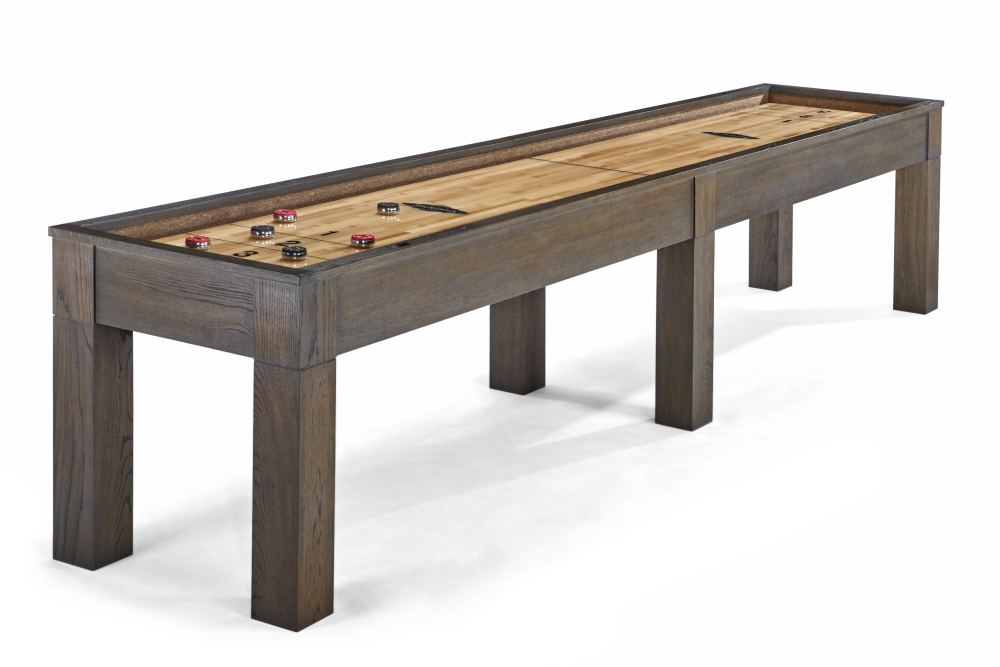 Soho 12' Shuffleboard Table in Nutmeg