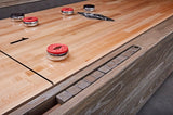 Brixton 14' Shuffleboard Table in Driftwood finish