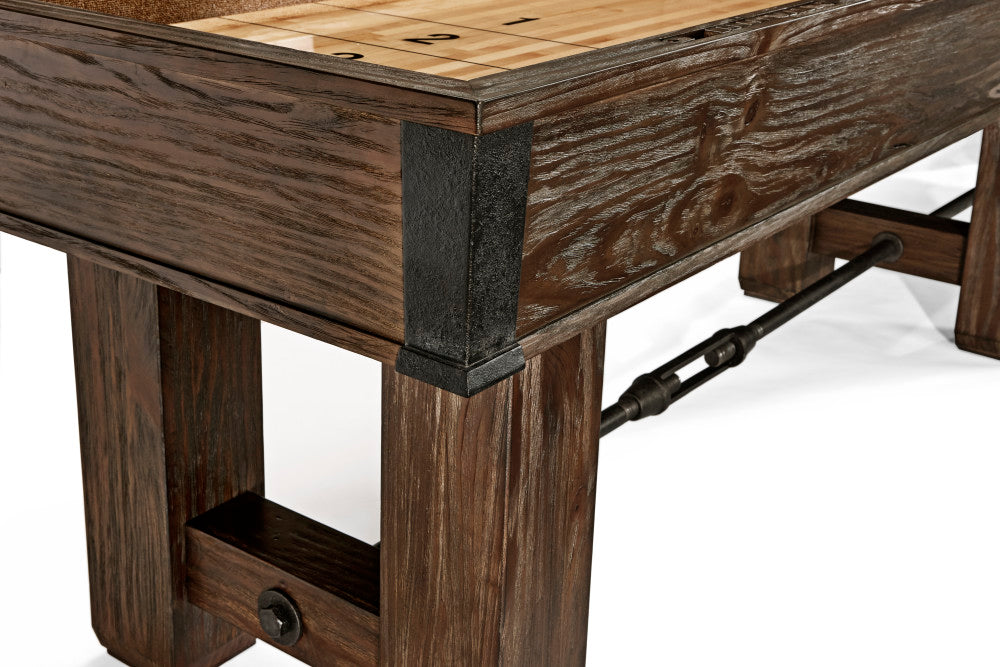 Canton 14' Shuffleboard Table in Black Forest finish