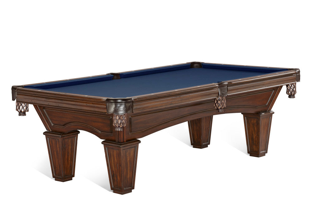 Brunswick Tapered Glenwood 8' Pool Table — Tuscana finish