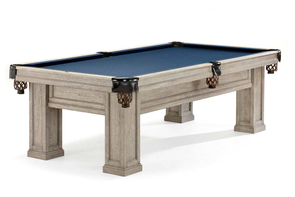 Brunswick Oakland II 8' Pool Table — Rustic Grey finish