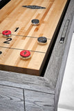 Sanibel 14' Shuffleboard Table in Rustic Grey finish
