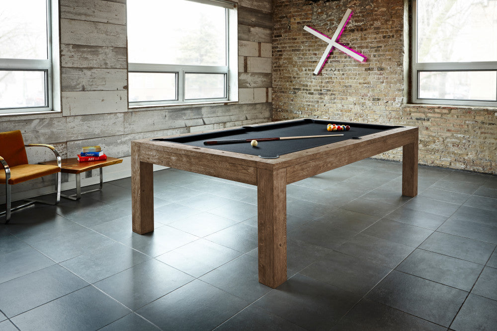 Brunswick Sanibel Pool Table — Rustic Dark Brown finish