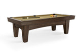 Winfield 8' Pool Table — Coffee finish