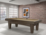 Winfield 8' Pool Table — Coffee finish