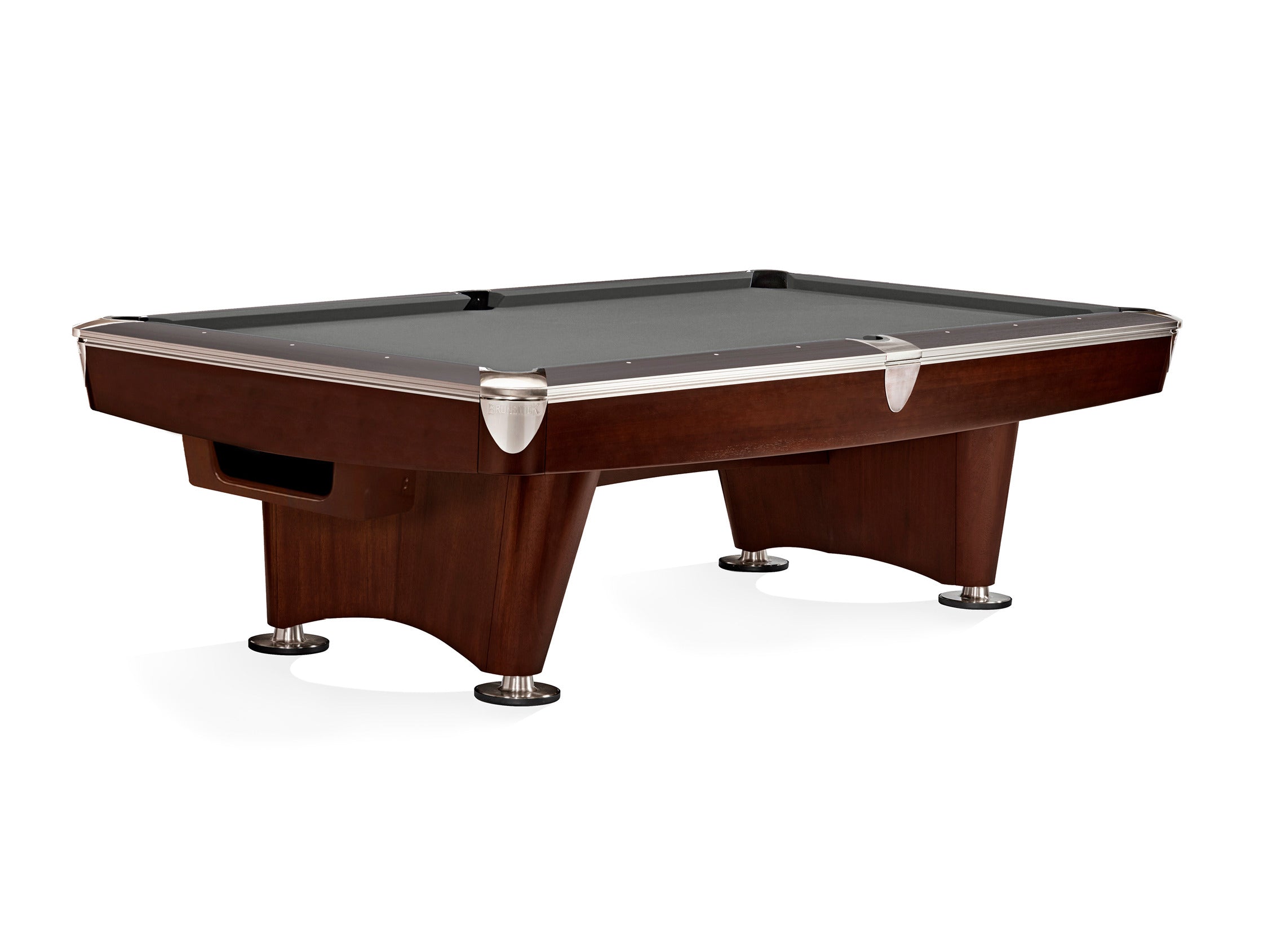 Brunswick Gold Crown VI — Cherry finish with Charcoal Grey cloth