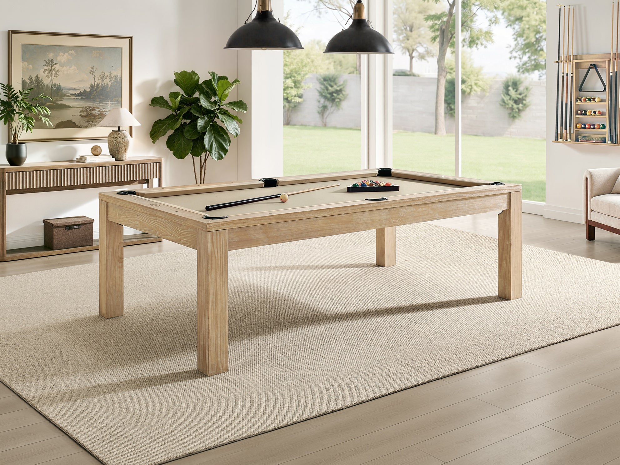 Imperial Penelope 8' Pool Table in Sonora Pine