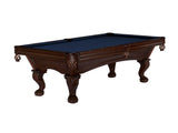 Glenwood 9' Pool Table with Talon Ball & Claw Leg