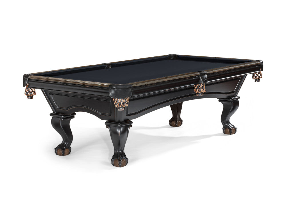 Glenwood 8' Pool Table with Talon Ball & Claw Leg