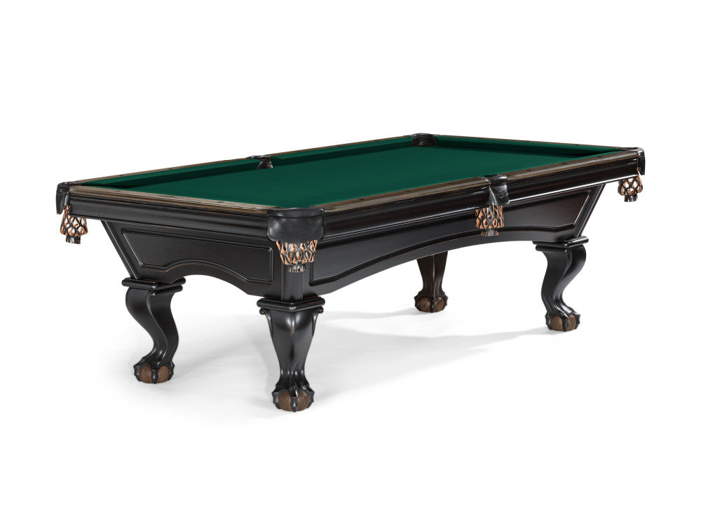 Glenwood 8' Pool Table with Talon Ball & Claw Leg