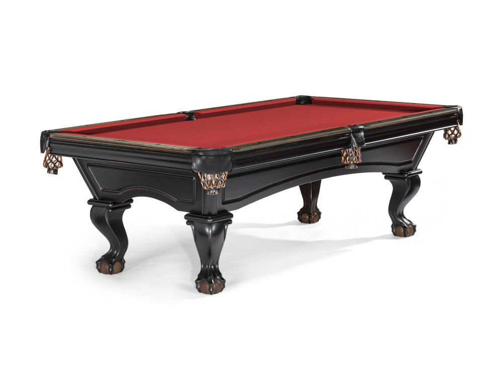 Glenwood 8' Pool Table with Talon Ball & Claw Leg