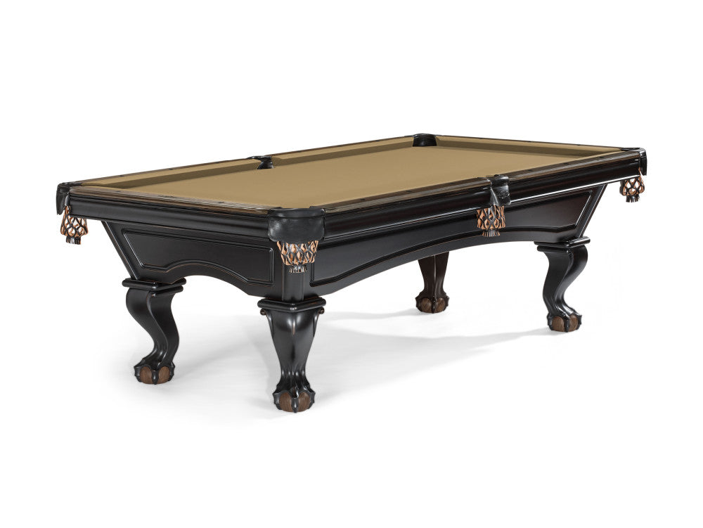 Glenwood 8' Pool Table with Talon Ball & Claw Leg