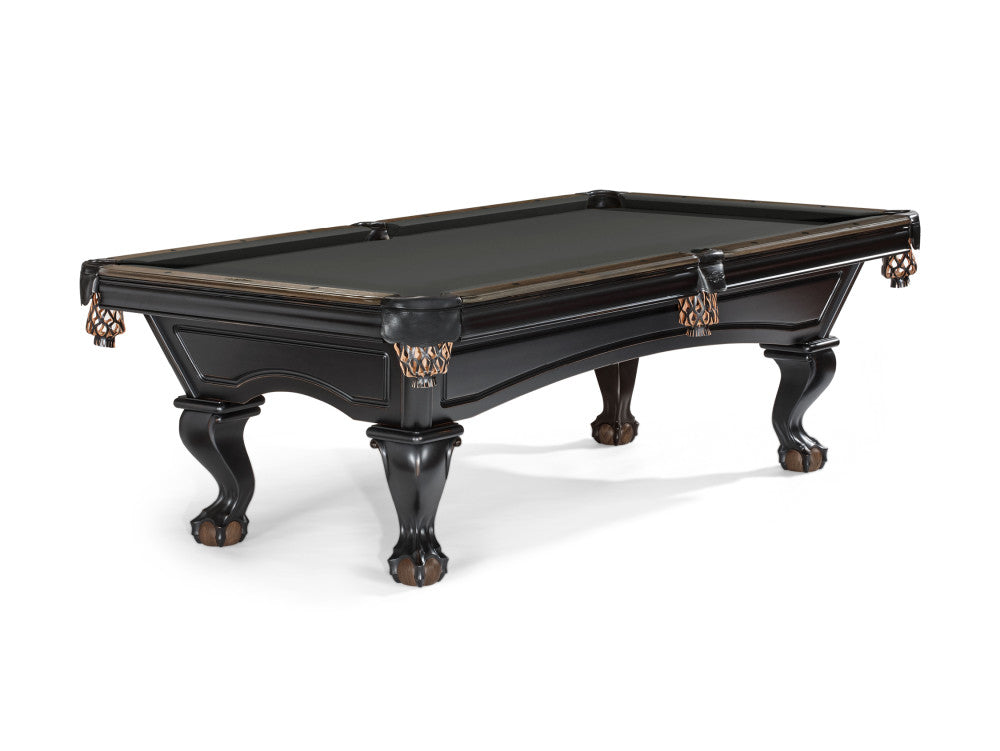 Glenwood 8' Pool Table with Talon Ball & Claw Leg