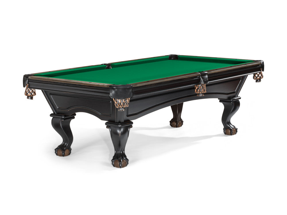 Glenwood 8' Pool Table with Talon Ball & Claw Leg