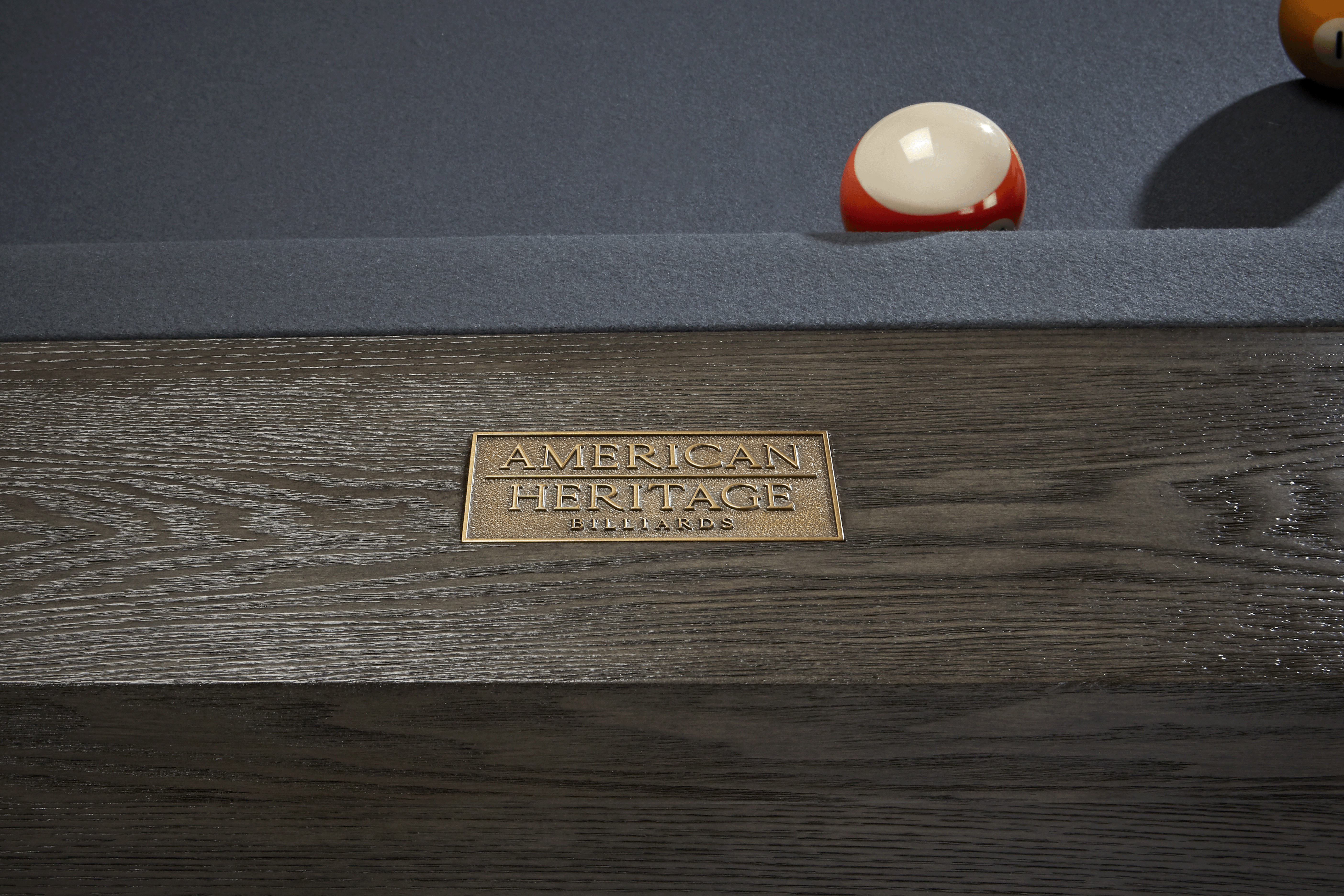 Halifax 8' Pool Table - Charcoal X-leg base