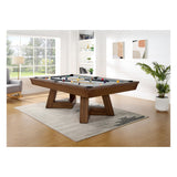 Aris 8' Pool Table in Coffee