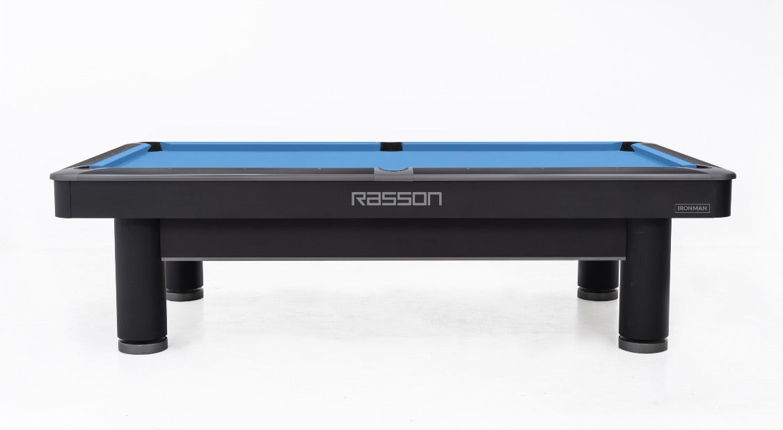 Rasson Ironman — Black finish with Regatta Blue cloth