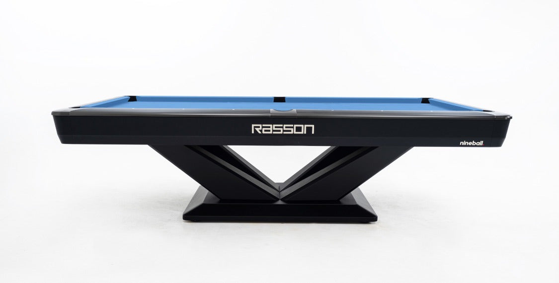 Rasson Victory III — Black Fluorocarbon finish with Regatta Blue cloth