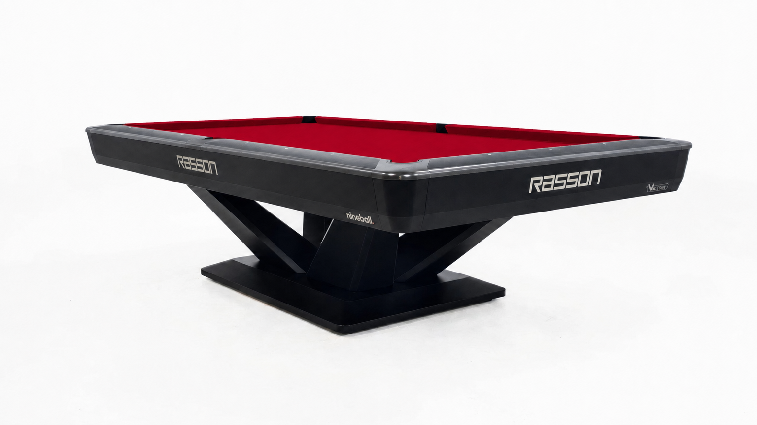 Rasson Victory III pool table - Cardinal felt