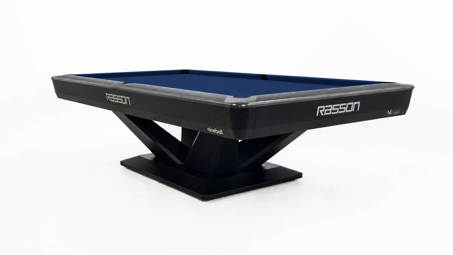 Rasson Victory III pool table - Regatta Blue felt